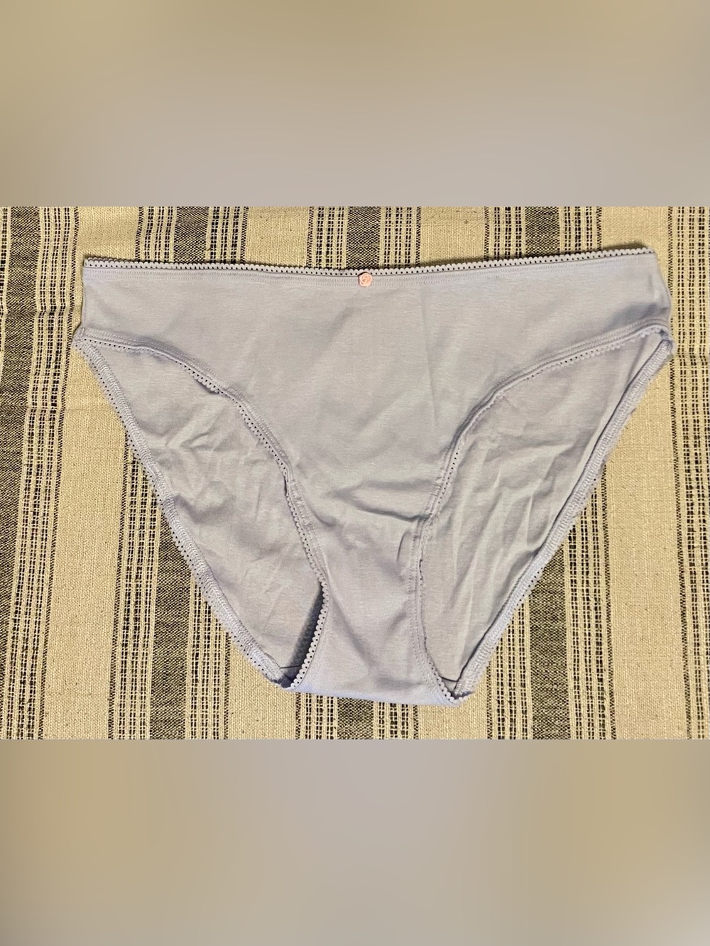 NWT Victoria's Secret Light Purple 100% Cotton Bikini Brief